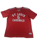 MLB St. Louis Cardinals Men&#39;s Shirt True Fan Lightweight XL Red Genuine ... - £14.94 GBP