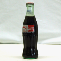 1992 Coca-Cola Bottle 8 FL OZ Full Soda Pop from Barcelona Spain Olympic Games - £19.54 GBP