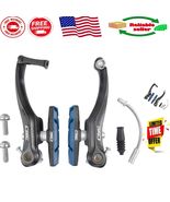 Complete Mountain Bike V-Brake Set - Aluminum Brakes + Accessories Included - $455.10 MXN