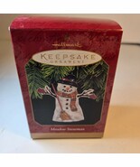 Hallmark Keepsake Ornament Meadow Snowman 1997 - $18.13 CAD