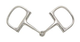 English Saddle Horse 5&quot; or Pony 4.75&quot; D Ring Hunter Snaffle Bit Stainles... - £15.69 GBP