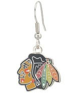 NHL Chicago Blackhawks Dangler Earrings - $21.66 CAD