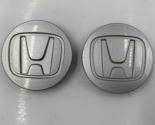 Honda Rim Wheel Center Cap Set Silver OEM B01B13044 - $34.64