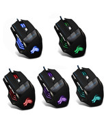 7-button Colorful Breathing Light Backlit Gaming Mouse - $24.69 CAD