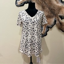 BiBi Leopard V Neck Tee - €14,12 EUR