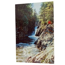 Postcard High Falls Gorge In The Adirondacks Rt 86 Wilmington New York Chrome - $6.98