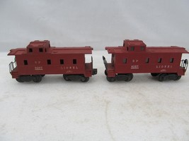 2 Lionel Trains Postwar 6257 Tile Red Caboose &amp; 6357 Illuminated Caboose... - £15.56 GBP