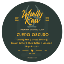 Cuero Oscuro Shave Soap - £19.17 GBP