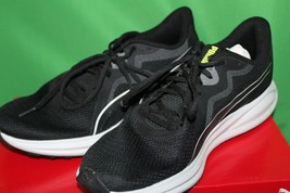 Puma Twitch Runner Black With White Sneakers Size 10 Men's 37628901 - $44.54