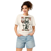 Unisex Organic Mid-Light T-Shirt – &quot;All Oopsies&quot; (Vintage White) - $931.41 MXN