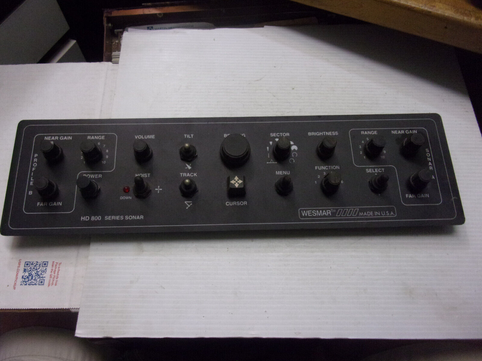 Wesmar Marine HD 800 Series Sonar FishFinder control panel NEW - $297.00