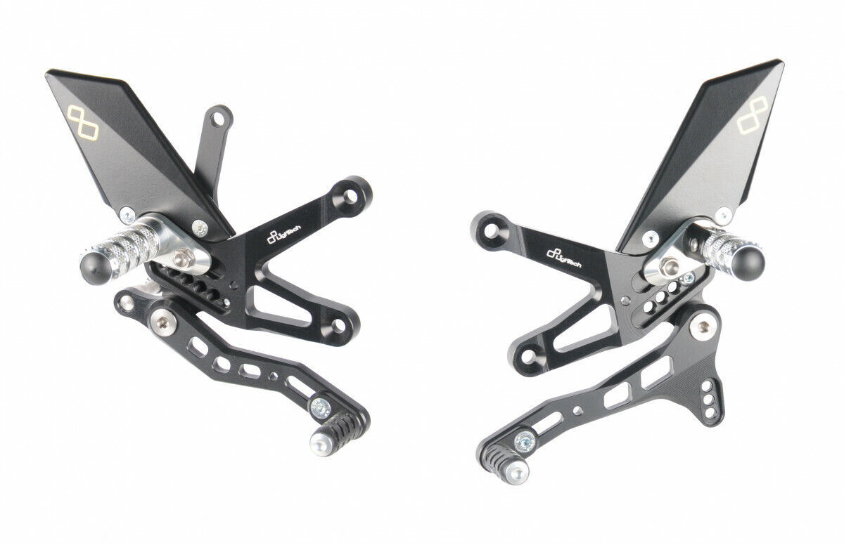 Primary image for Lightech Kawasaki ZX10R Standard Adjustable Rear Sets Rearsets Folding Foot Pegs