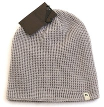 Hurley Gray Knit Beanie Men&#39;s One Size NWT - £27.62 GBP