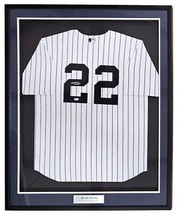 Juan Soto Signé Encadré New York Yankees Nike Limité Baseball Jersey JSA - £698.01 GBP