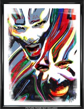 Insane Clown Posse Rap Rock Music Print Poster Wall Art 18x24 - £21.58 GBP