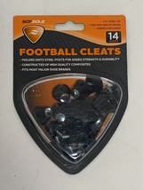 Sof Sole Replacement Football Cleats Pack Of 14 1/2&quot; Black Fits Most Maj... - £7.91 GBP
