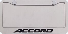 Honda Accord 3D Black Script   ( not printed or decal) Stainless Steel F... - $535.43 MXN