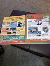 Lot Of 2 Woodworkers Supply Vtg Magazines  - £4.30 GBP