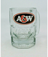 A&amp;W Canada Root Beer Special Edition Glass Mini Mug Cup Logo 3 1/8&quot; Tall... - £22.66 GBP