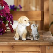 Kitten and Puppy Best Buds Polyresin Figurine - £34.43 GBP