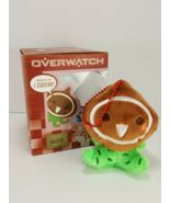 Overwatch Pachimari Gingermari Plush Blizzard Key chain Squeaks Xmas Orn... - $262.62 MXN