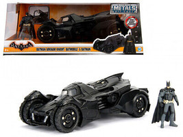 Arkham Knight Batmobile w Batman Diecast Figure 1/24 Diecast Car Jada - £39.02 GBP