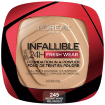 L&#39;Oreal Paris Infallible 24H Fresh Wear Foundation Powder Radiant Honey 0.31 oz. - £25.31 GBP