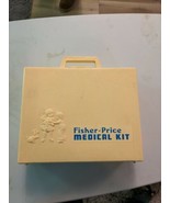 Vintage 1977 Fisher Price Toys MEDICAL KIT Doctor Play SET Case only No.... - $261.90 MXN