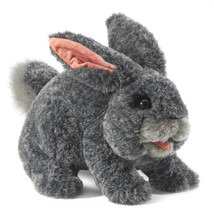 Gray Bunny Rabbit Puppet - Folkmanis (3168) - £15.04 GBP