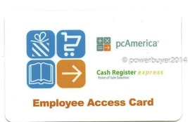 pcAmerica Employee Access Magnetic Swipe Cards (5 Pack) High Quality - NEW - £8.55 GBP