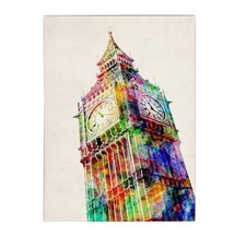 Big Ben by Michael Tompsett, 18 by 24-Inch Canvas Wall Art - $84.99