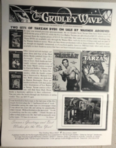 THE GRIDLEY WAVE #327 (2009) 2-page Edgar Rice Burroughs Tarzan fanzine - $14.84