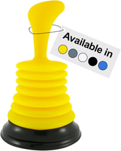 Meadow Lane Mini Drain Unclogger (7-In) Powerful Suction Plunger for Sink, Kitch - £12.16 GBP
