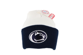 NOS Vtg 90s Penn State University Nittany Lions Knit Winter Beanie Hat Cap USA - £35.57 GBP