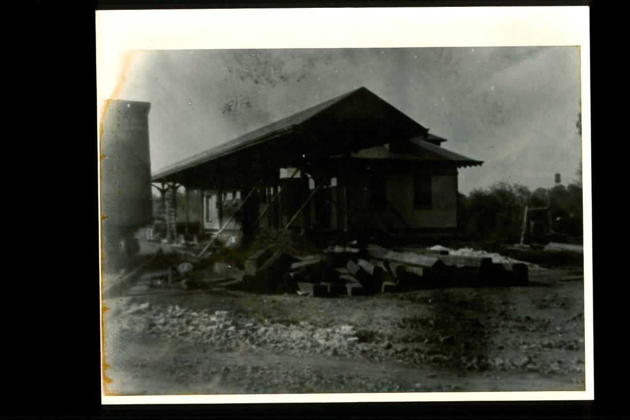 Vintage Photo Blacksburg Virginia Historic Railroad Train Station Depot B - $12.86