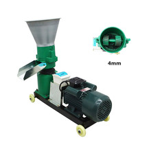  4mm Chicken Farm Animal Feed Pellet Mill Machine 220V 3KW  150KG/h - £637.21 GBP