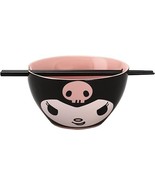 Sanrio Kuromi 20 oz Ramen Bowl With Chopsticks - $23.33