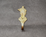 Vintage SOLID BRASS Wall Hook TONY WELLER, Dickens Character #4521 - Eng... - $14.15