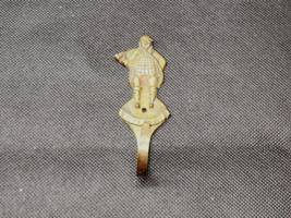 Vintage SOLID BRASS Wall Hook TONY WELLER, Dickens Character #4521 - Eng... - £11.18 GBP