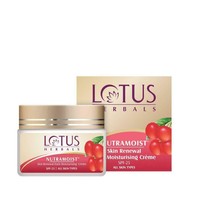 Lotus Herbals Nutramoist Skin Renewal Daily Moisturizing Cream 50 gm SPF 25 Care - £26.67 GBP