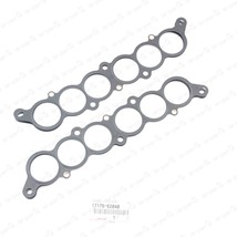 NEW GENUINE TOYOTA V6 3.4 L 5VZFE INTAKE MANIFOLD GASKET 17176-62040 SET... - £24.82 GBP