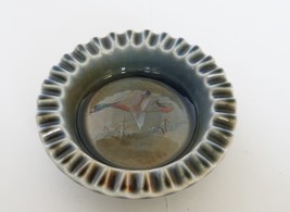 Vintage Wade Irish Porcelain Round Ashtray Geese Theme - £15.71 GBP