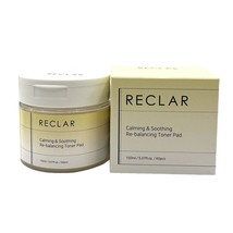 Reclar Korean Luxury Calming &amp; Soothing Re-Balancing Toner Pad 5.07 fl.o... - €15,56 EUR