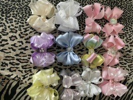 BABY, LITTLE GIRLS HAIR BOW BUNDLE, PICK 3 - $166.08 MXN