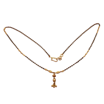 22 karat seal higher gold 16.7cm opera necklaces stepaunts jewelry for w... - $1,027.00