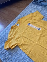 Gildan mens S yellow t shirt - £11.86 GBP