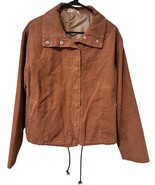 Peach Love California Brown Corduroy Jacket w/ Drawstring Waist, Medium - $44.36 CAD