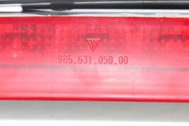 97-04 PORSCHE BOXSTER REAR TRUNK THIRD 3RD STOP BRAKE TAIL LIGHT LAMP U0179 image 6