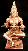 Annapurna Devi Idol in Pure Solid Copper - 4 inches - $148.50