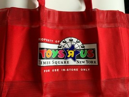 Toys R Us Times Square Inside Store Shopping Bag New Geoffrey - Red - £19.79 GBP